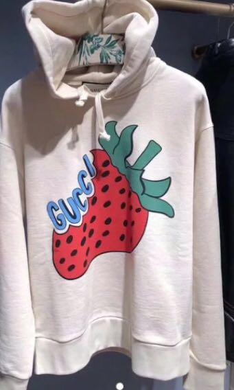 strawberry gucci hoodie