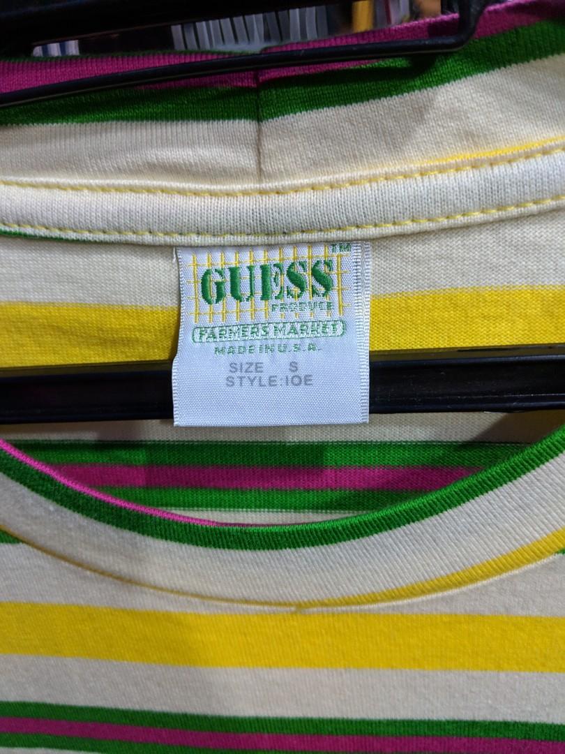 Guess Sean Wotherspoon x Farmer Market Tee Men s Fashion Tops