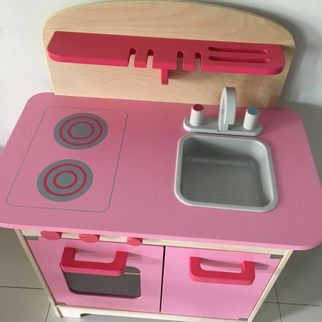 Hape Pink Gourmet Chef Play Kitchen Set Toys Games Others On