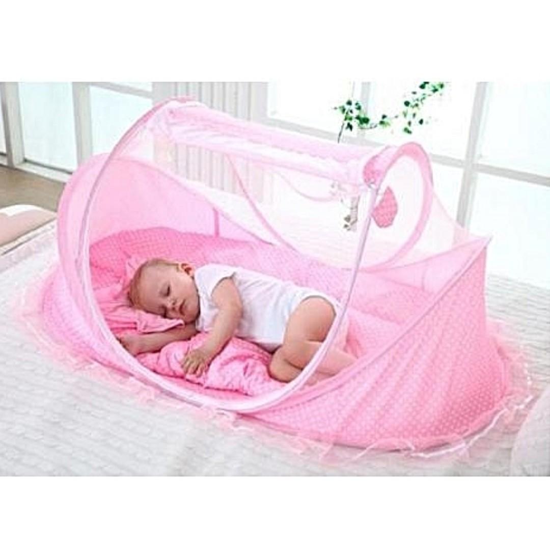 Happy Baby 3pcs Portable Mosquito Net Crib Babies Kids Baby Nursery Kids Furniture Cots Cribs on Carousell