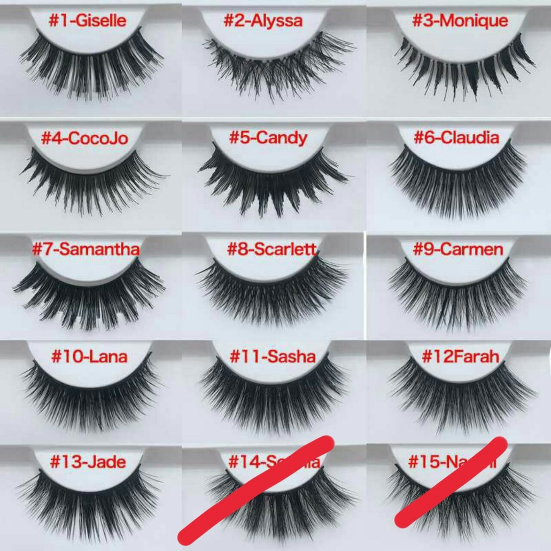 Huda Beauty 3d Mink Lashes Beauty Personal Care Face Makeup On Carousell