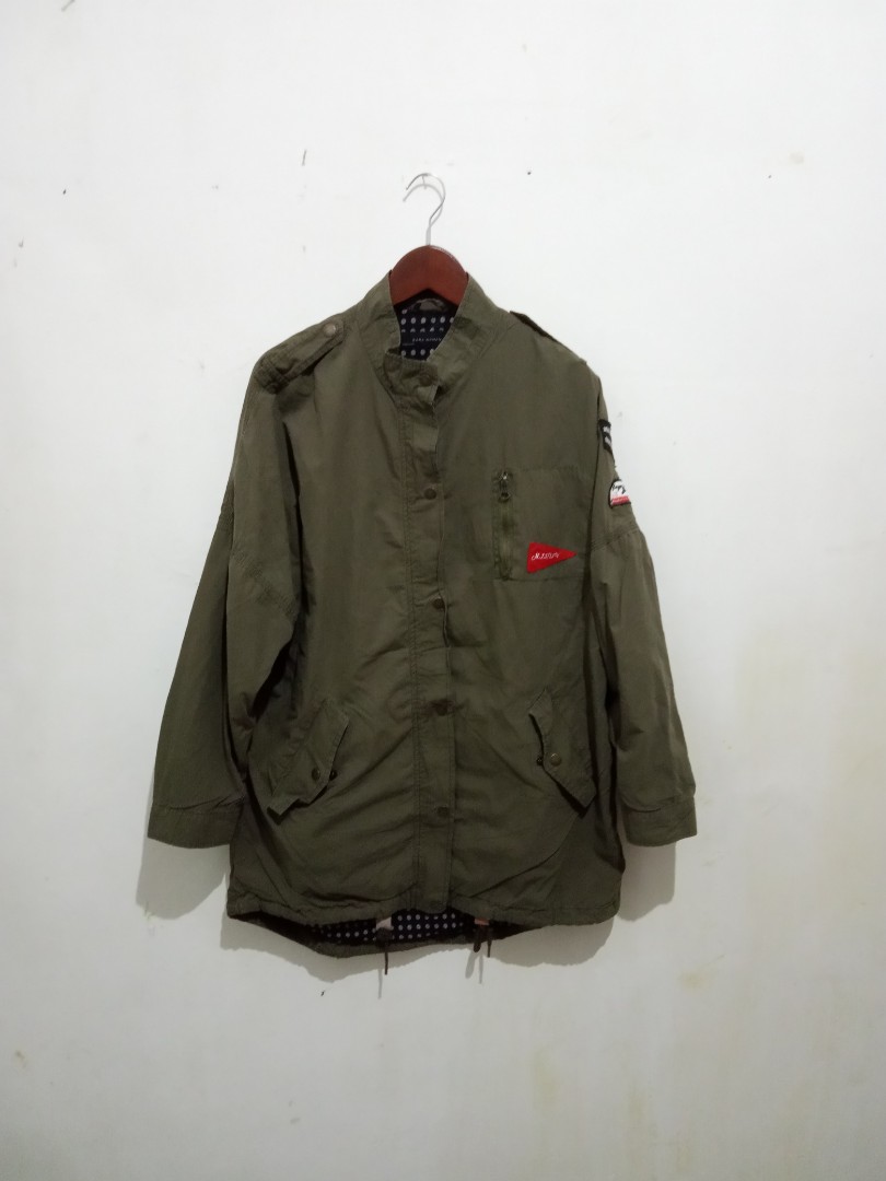 jaket parka zara