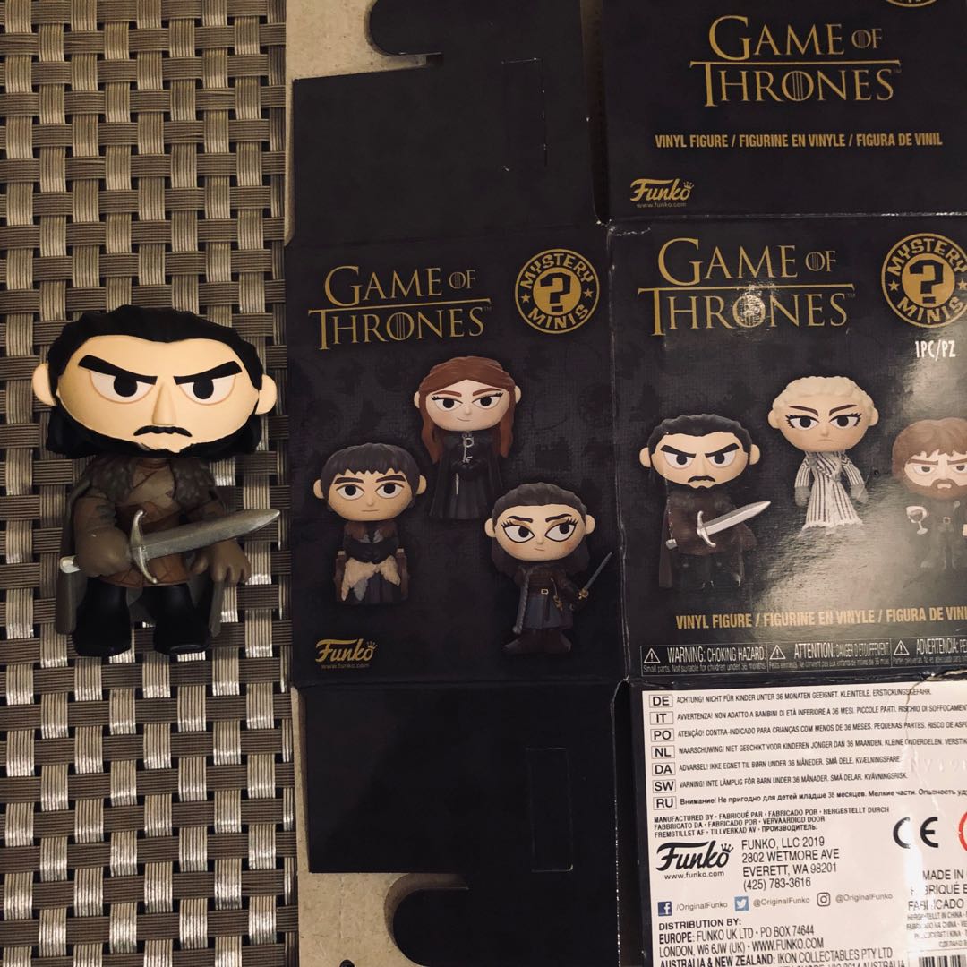 game of thrones mystery minis 2019