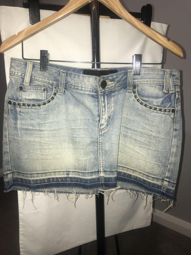 Just Jeans Denim Skirt Women S Fashion Clothes On Carousell