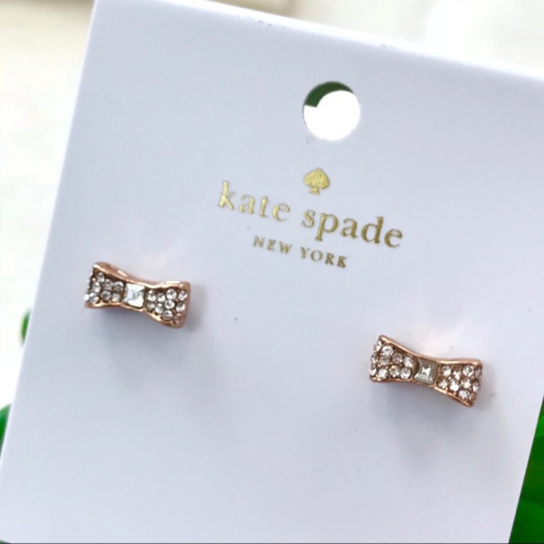 Kate spade ready outlet set bow earrings