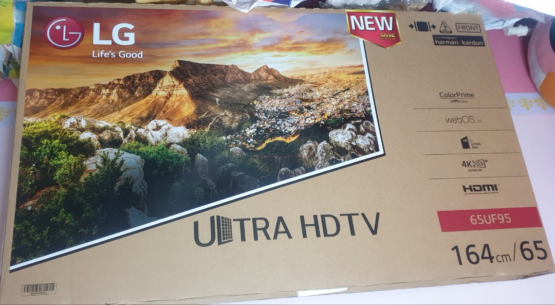 Lg 55 To 65 65uf950t 4k Uhd 2160p 3d Led Smart Tv Empty