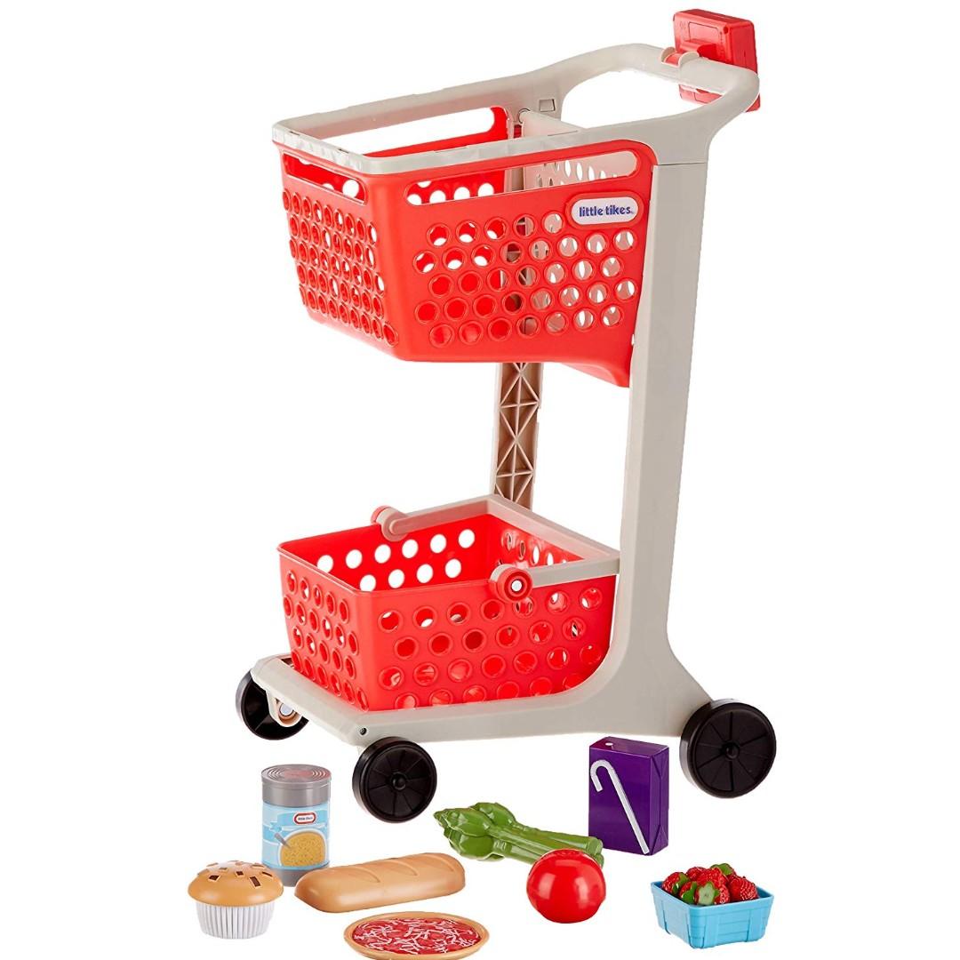 little tikes red shopping cart