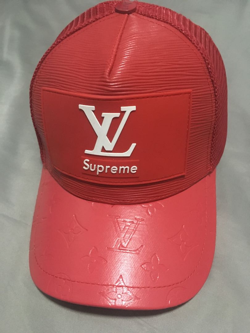 vuitton x supreme Watches & Accessories, Caps & Hats on Carousell