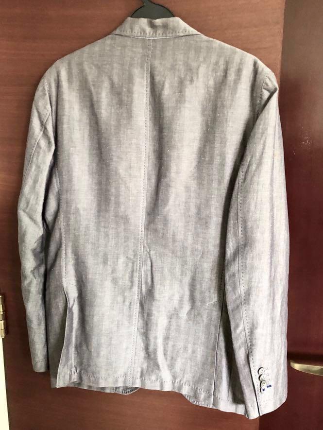 Massimo dutti slim fit sale blazer