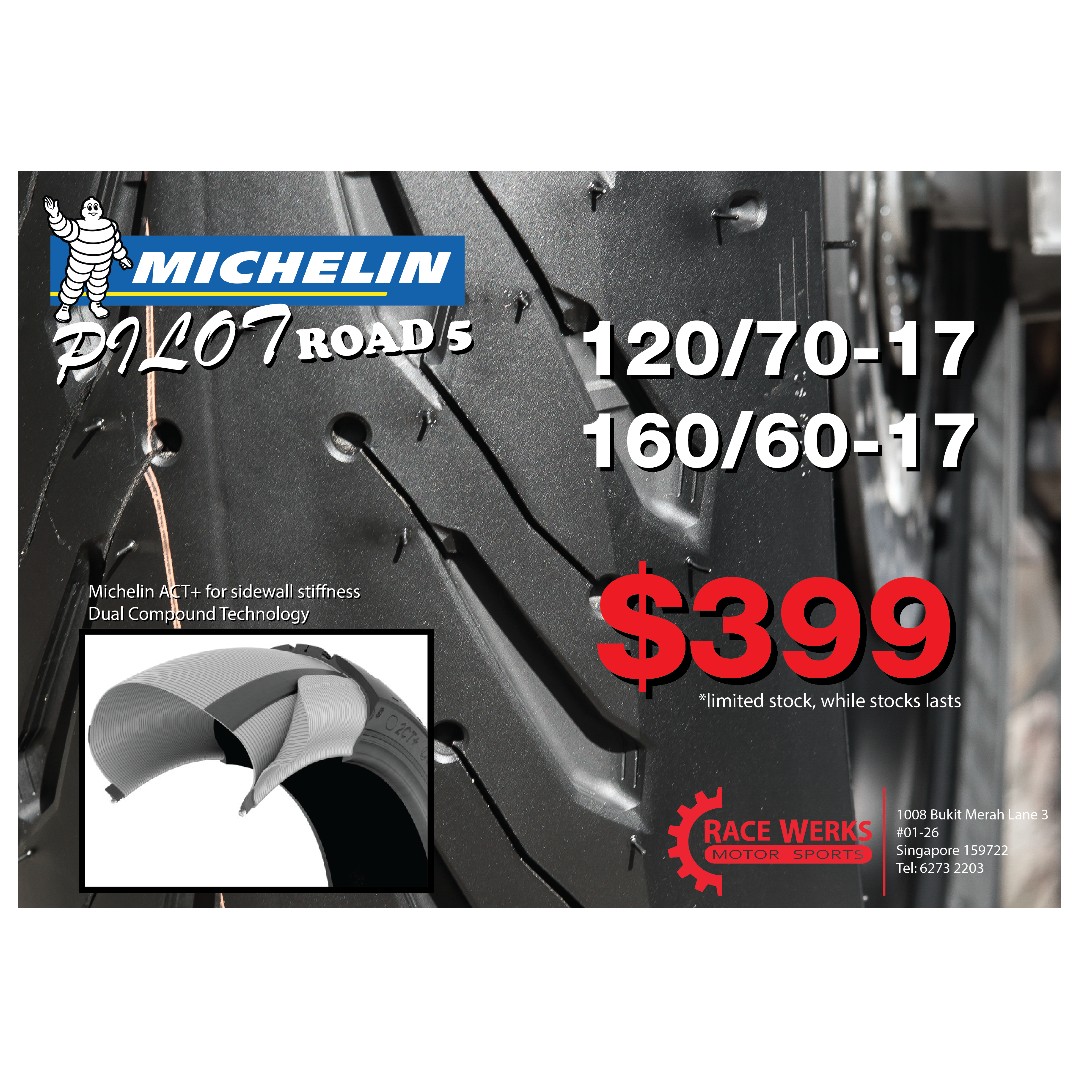 Michelin Pilot Road 5 Available Motorcycles Motorcycle Accessories On Carousell