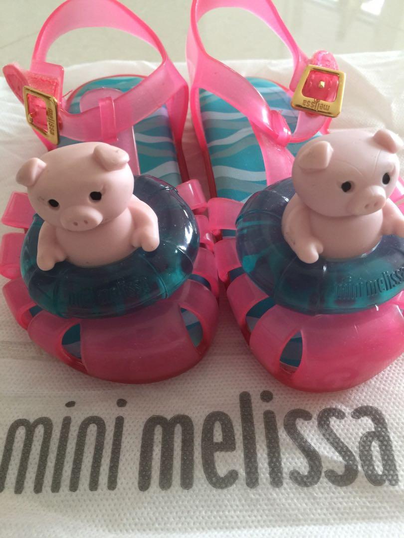 Mini Melissa piggy Aranha Size 9 