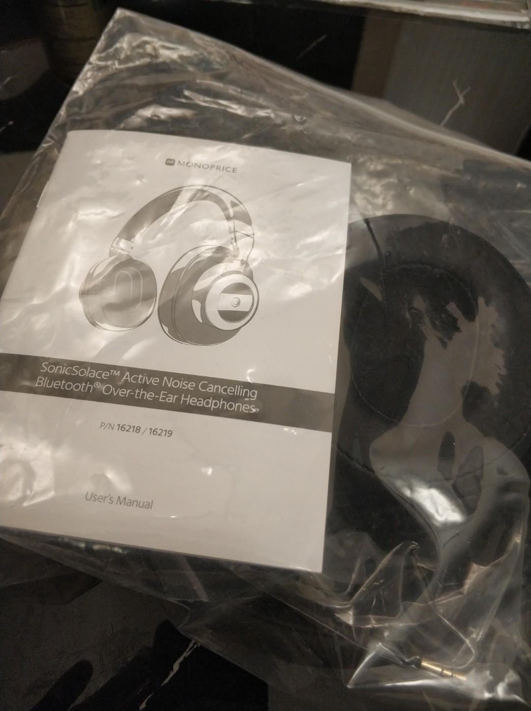 Monoprice sonicsolace best sale active noise cancelling