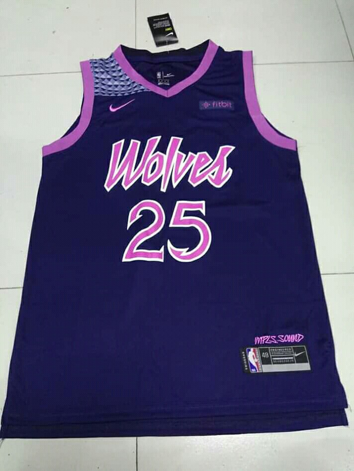 wolves purple jersey