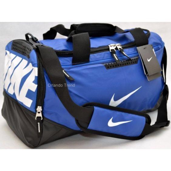 blue nike sports bag