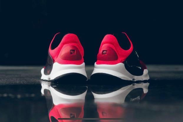 Nike Sock Dart KJCRD Triple Red Men s Fashion Footwear Sneakers on Carousell