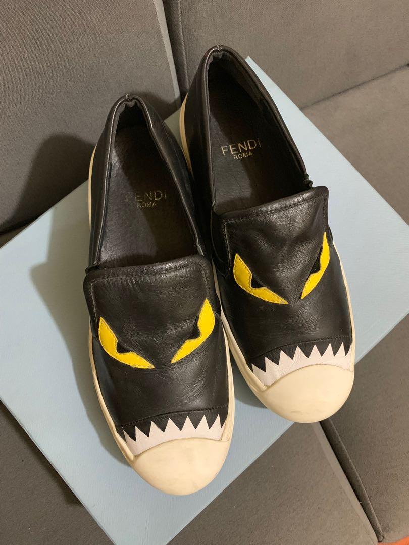 Fendi monster shoes womens discount
