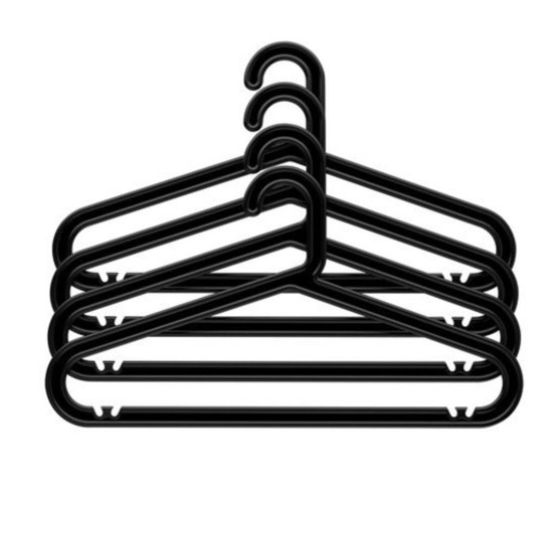 RARE IKEA BAGIS BLACK HANGERS