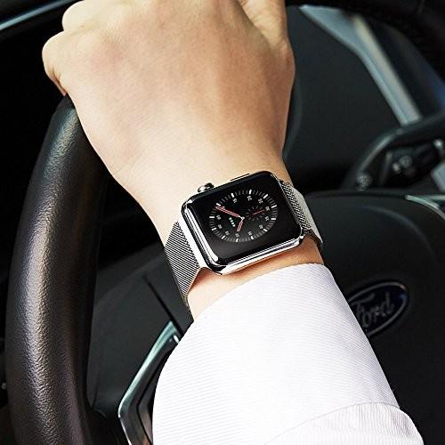 Silver milanese loop sales