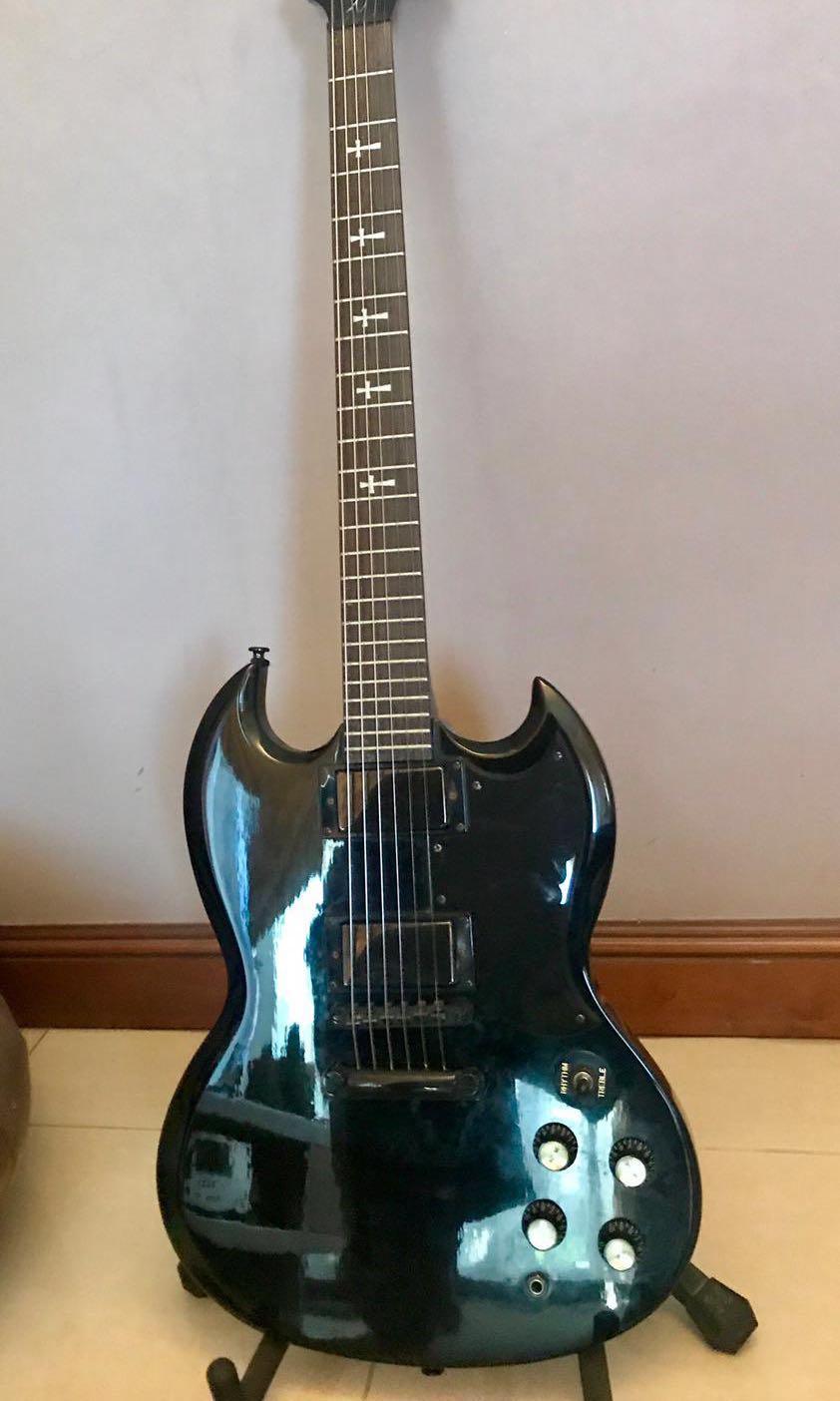Tony iommi epiphone sg hot sale for sale