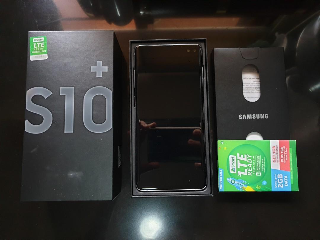 Samsung Galaxy S10 Plus Prism White Ntc Duos Complete Mobile Phones Tablets Android Phones Samsung On Carousell