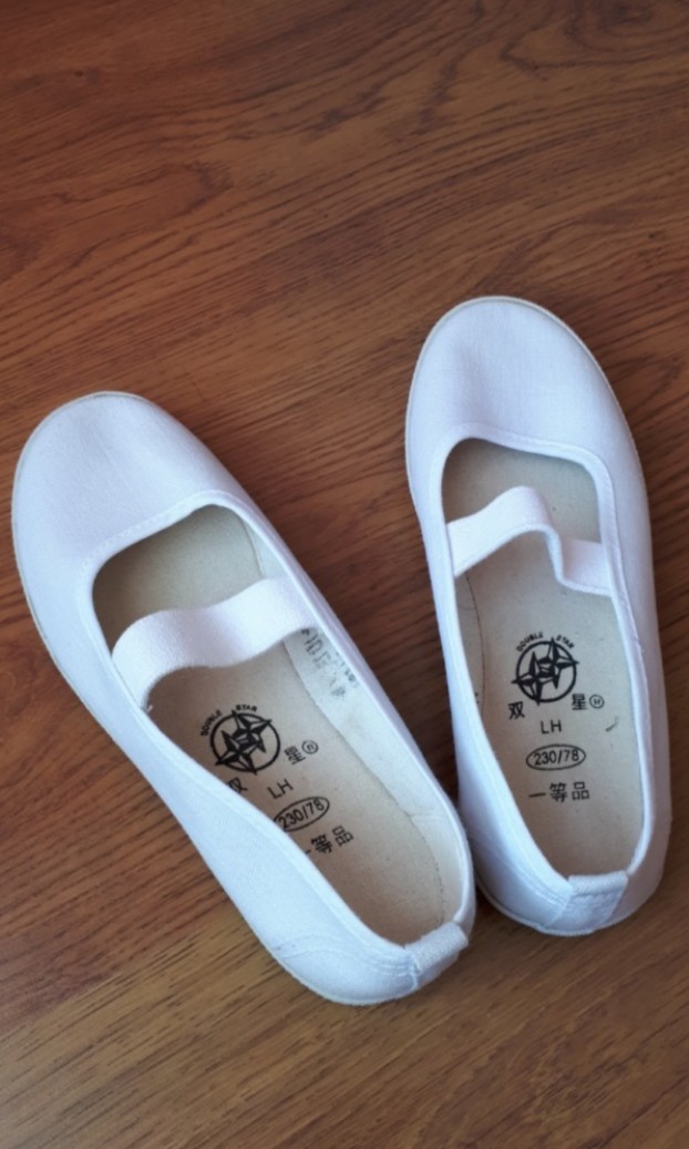 School shoes - white canvas, Babies 