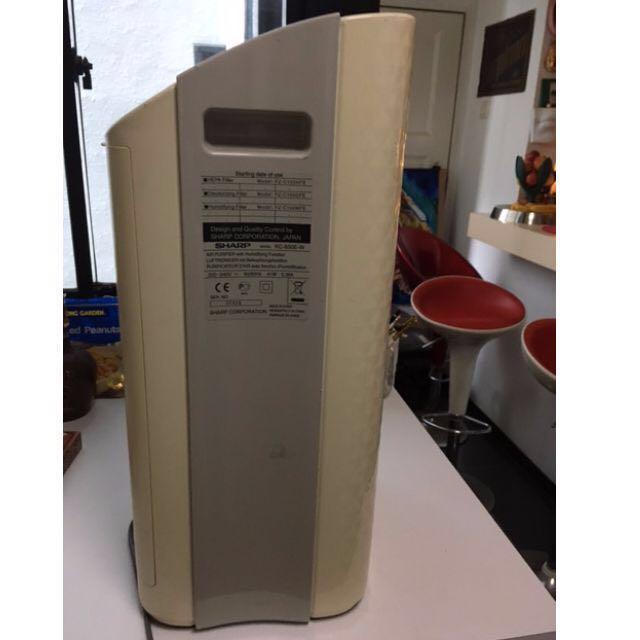 Sharp KC-850E Air Purifier @ 50$, TV & Home Appliances, Air Purifiers ...