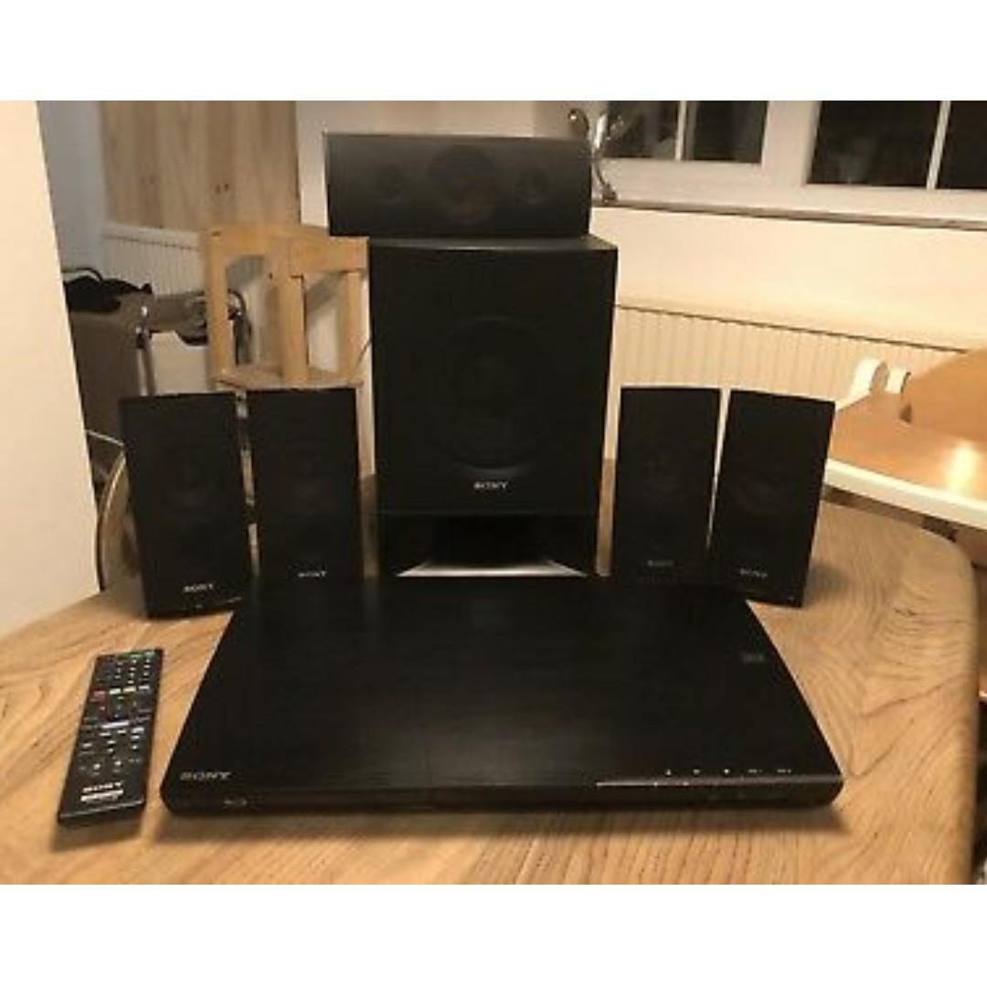 Sony 3d Bluray Home Theater System 5 1 Speakers Subwoofer Bluray Player v E290 Audio Soundbars Speakers Amplifiers On Carousell