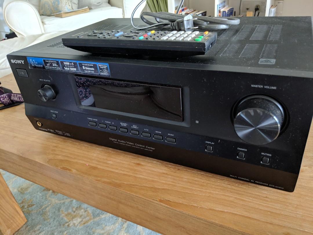 Sony Audio/Video Control Center Receiver, Audio, Other Audio Equipment