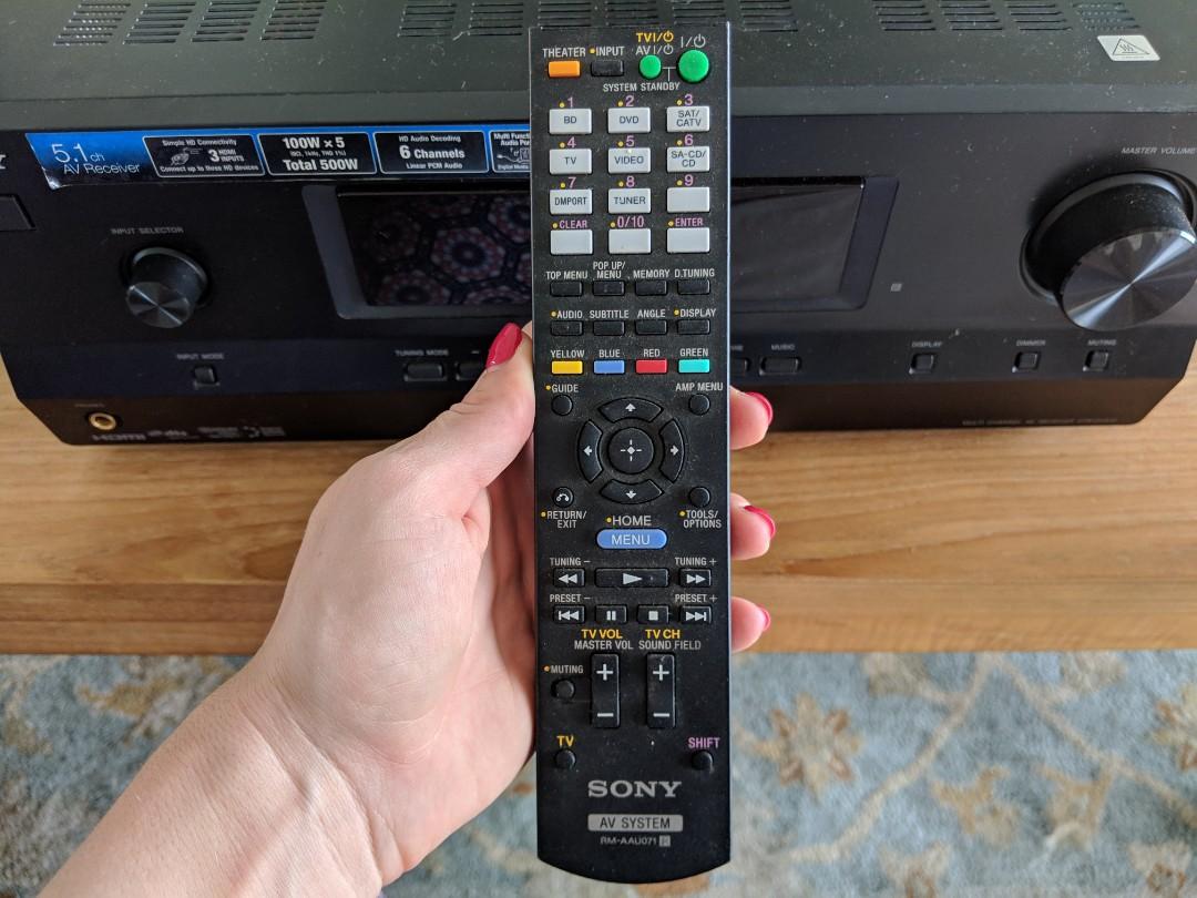 Sony Audio/Video Control Center Receiver, Audio, Other Audio Equipment