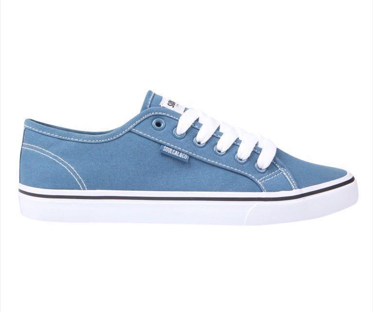 Mens SoulCal Harrison Canvas Low New 