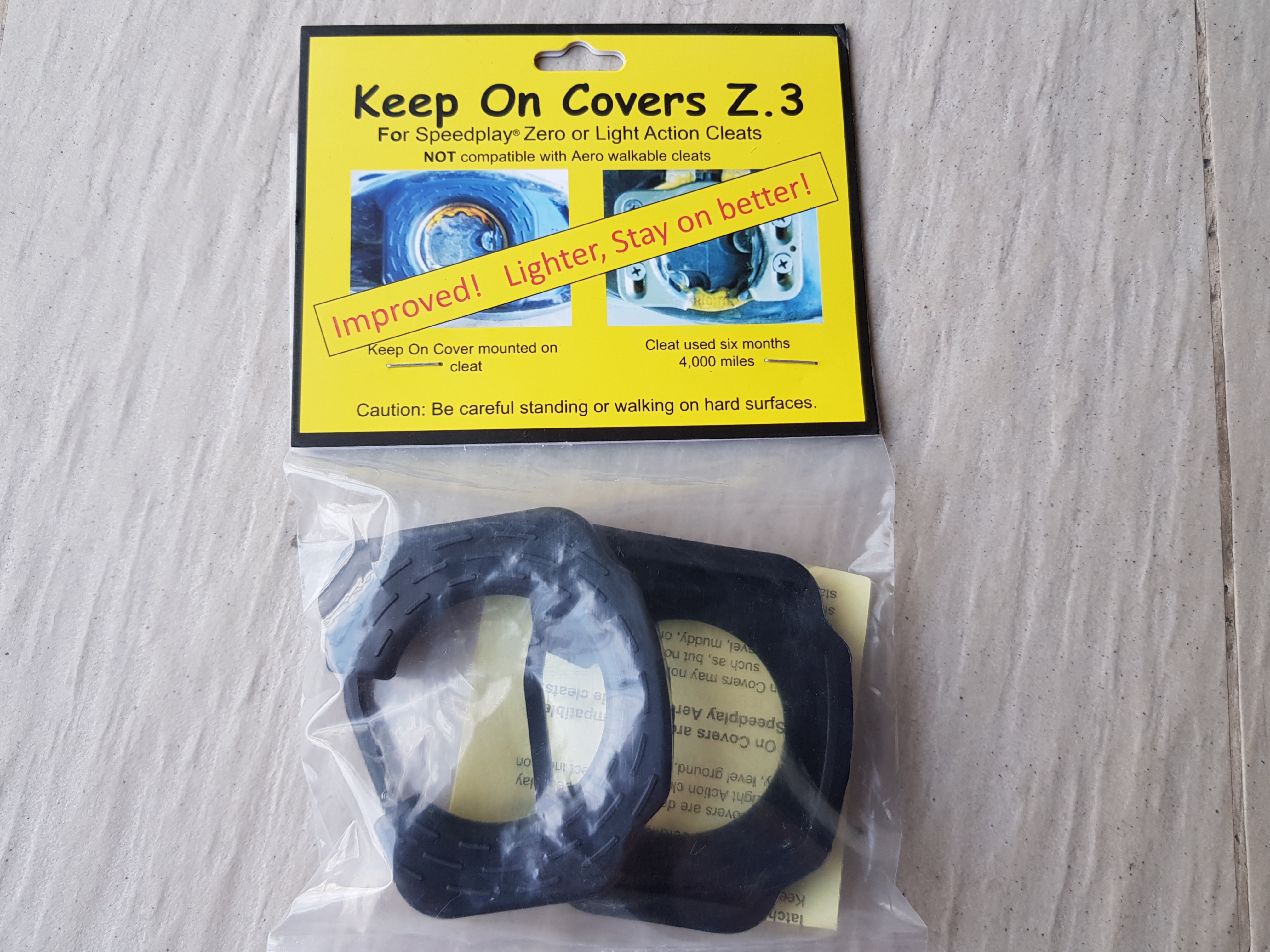Stay On Cleats Z.2 for Speedplay Zero or Light Action Cleats Protection Cover