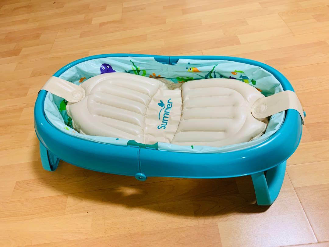 Baby Bath Tub Summer Infant Easystore Comfort Tube Baby S
