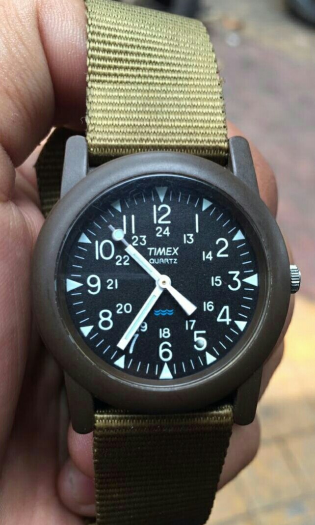 timex military watch