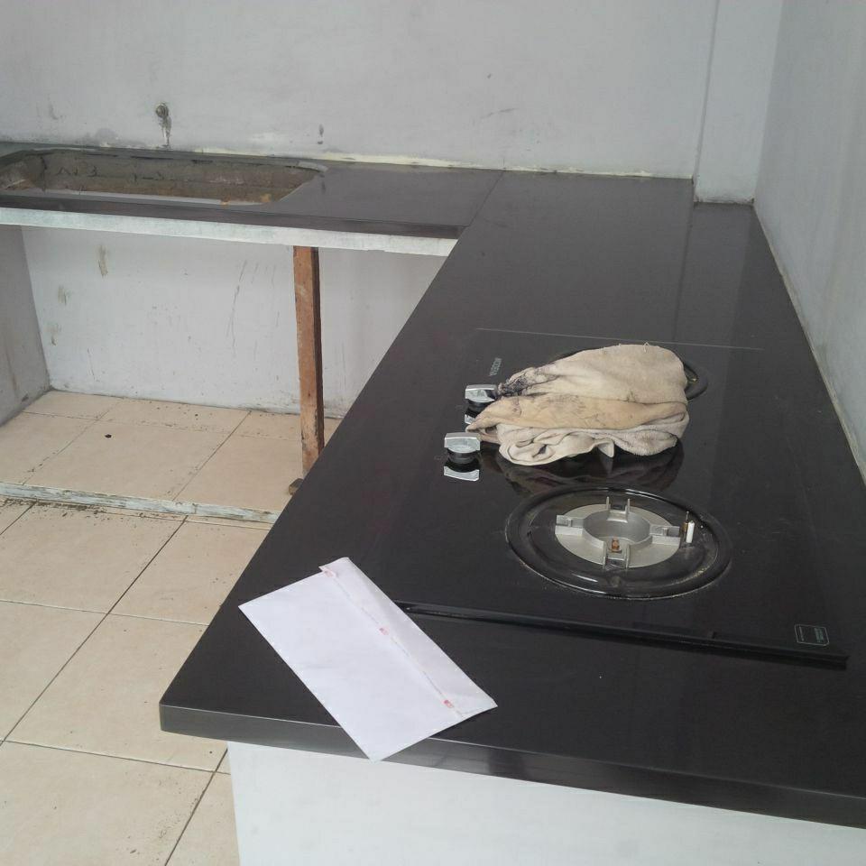 Top Table Meja Dapur Marmer Granit