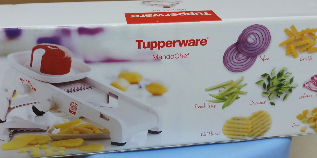 Tupperware MandoChef NEW Mandoline Slicer, Furniture & Home Living