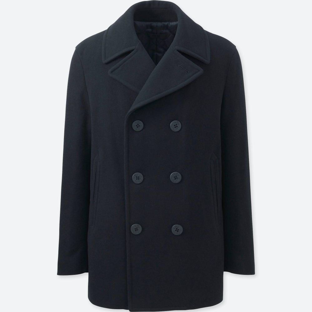 Uniqlo double breasted jacket new arrivals