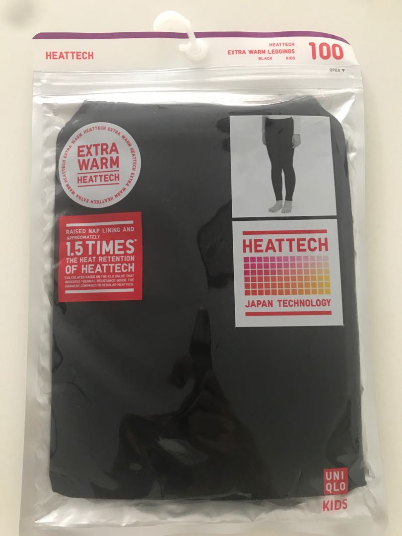 UNIQLO HEATTECH Ribbed Leggings