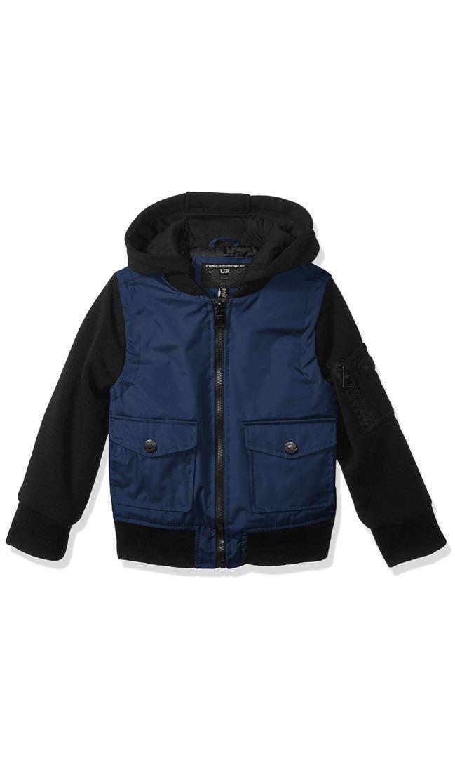 Urban Republic Boys Ballistic Jacket Melange Sleeve