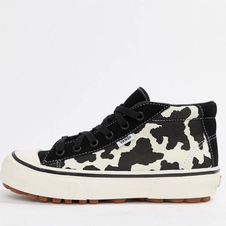 Vans Style 29 Mid DX cow print, Women's Fashion, Footwear, Sneakers on  Carousell