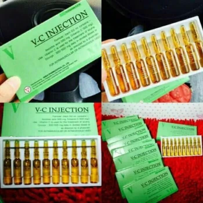 Vc Injection Suntik Putih Bisa Tanpa Suntik Vc Injection Injection Vc Suntik Shopee Indonesia