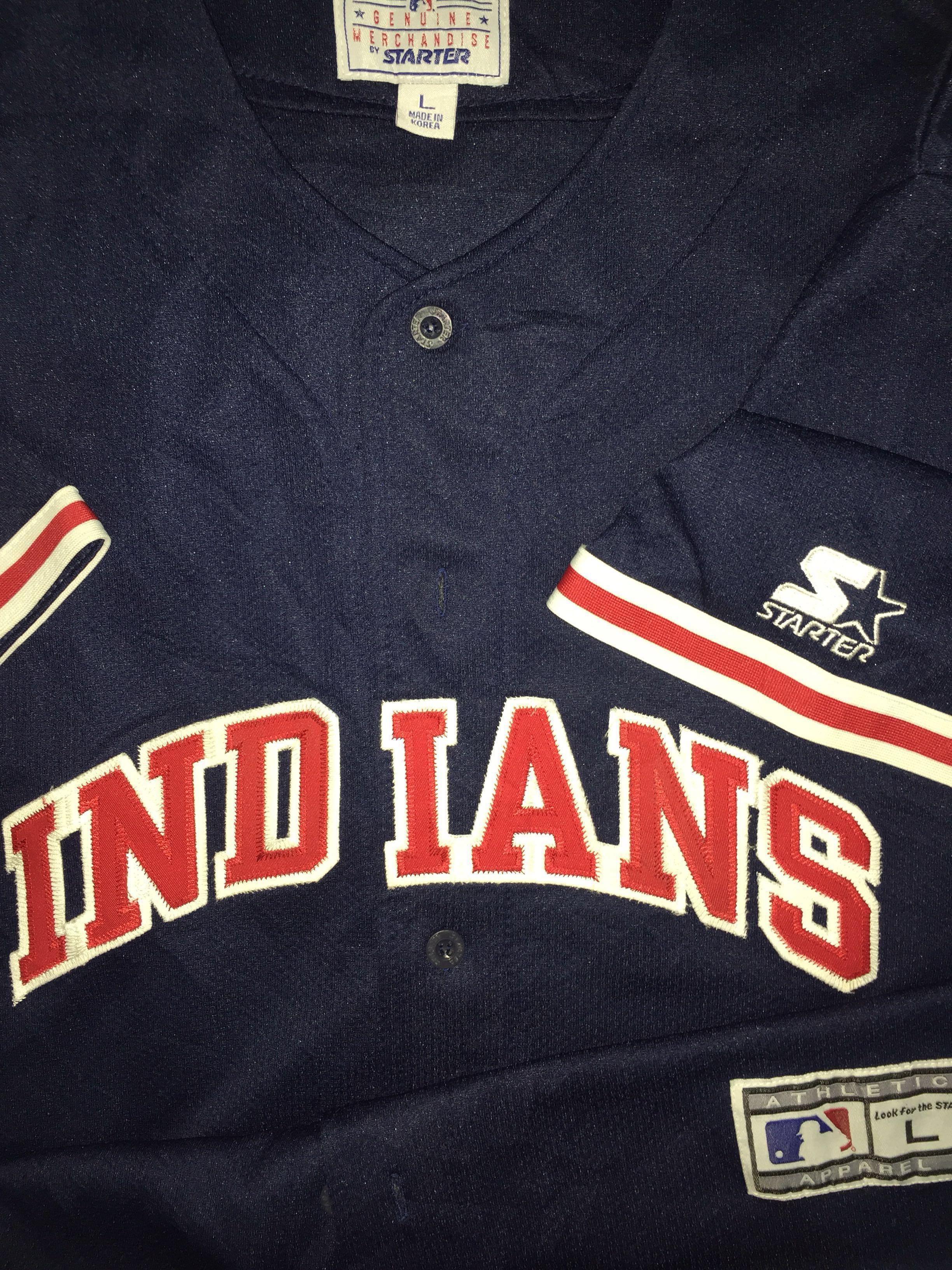vintage indians jersey