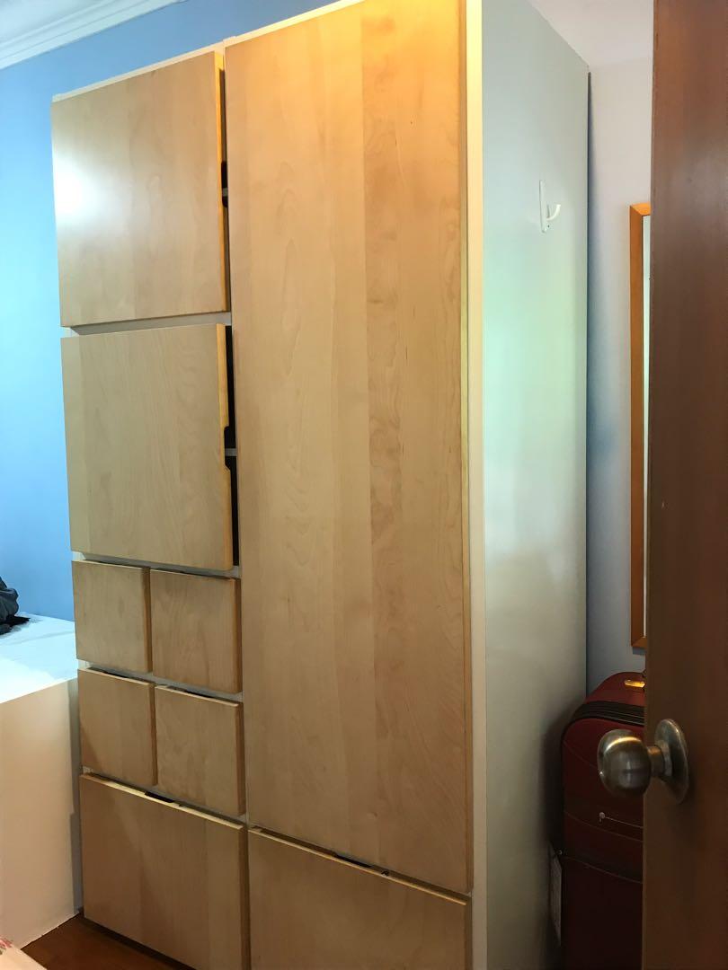 Wardrobe Closet Furniture Shelves Drawers On Carousell