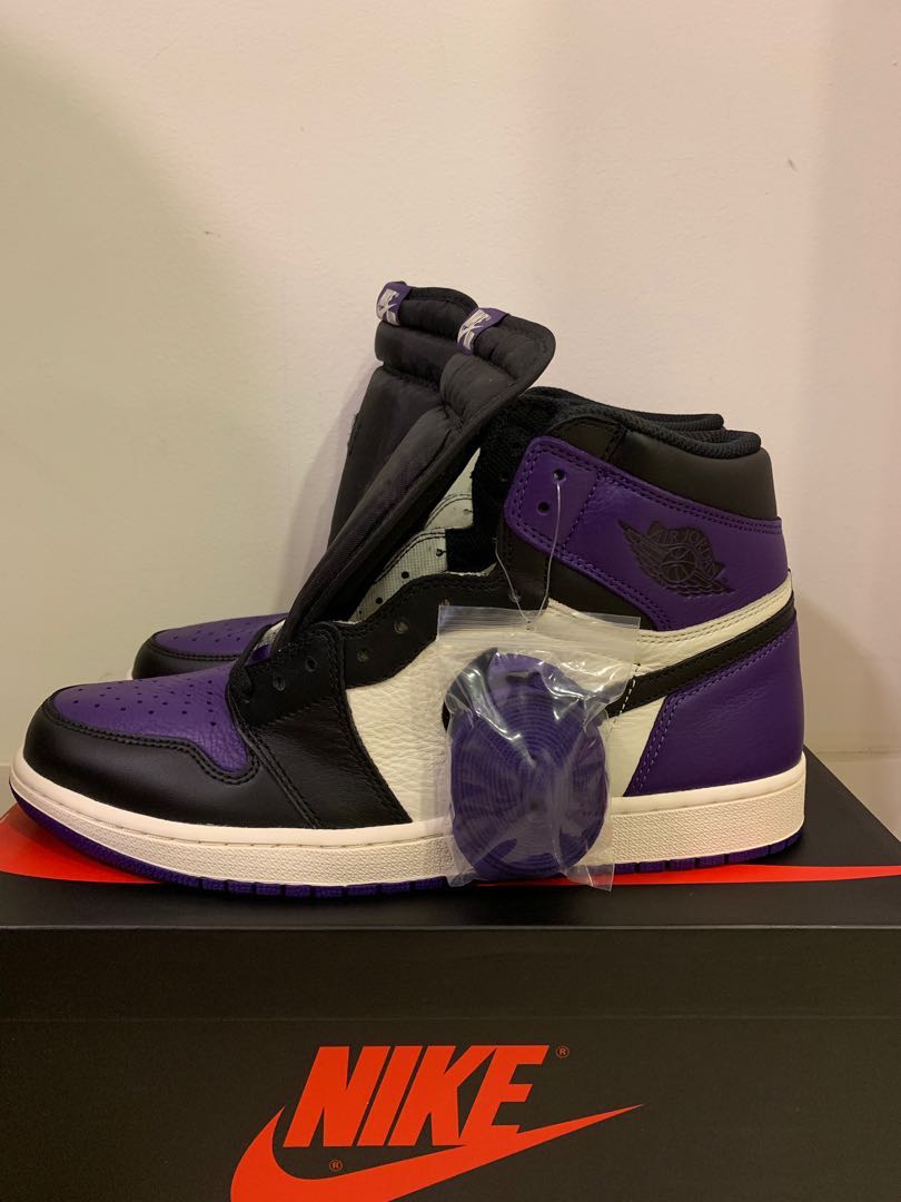 jordan 1 court purple restock