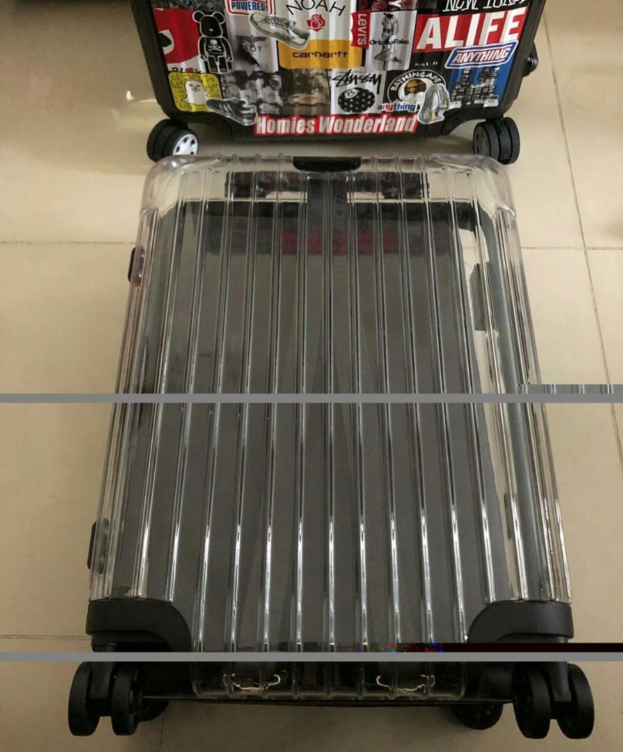 xiaomi transparent luggage