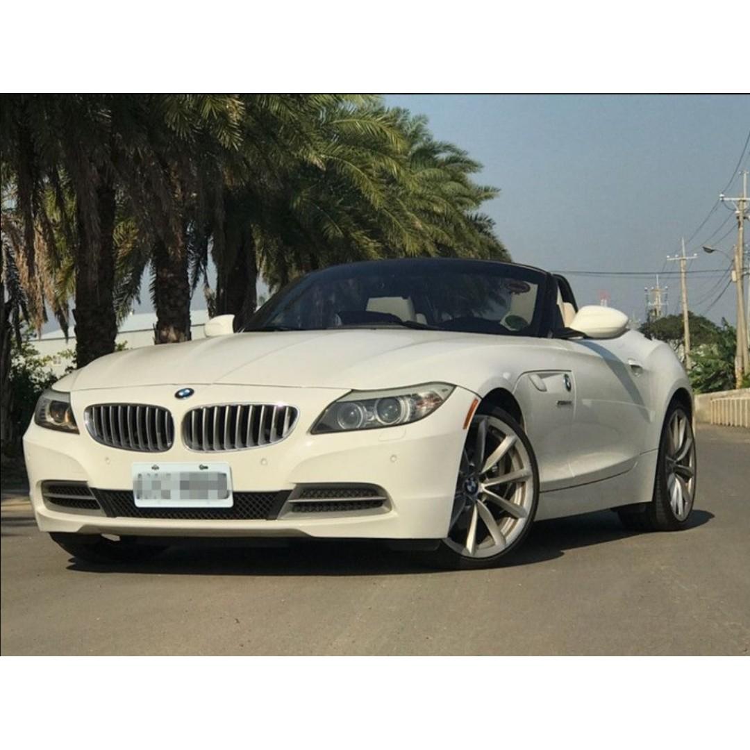 09年bmw 寶馬z4 3 0白 汽車 汽車出售在旋轉拍賣