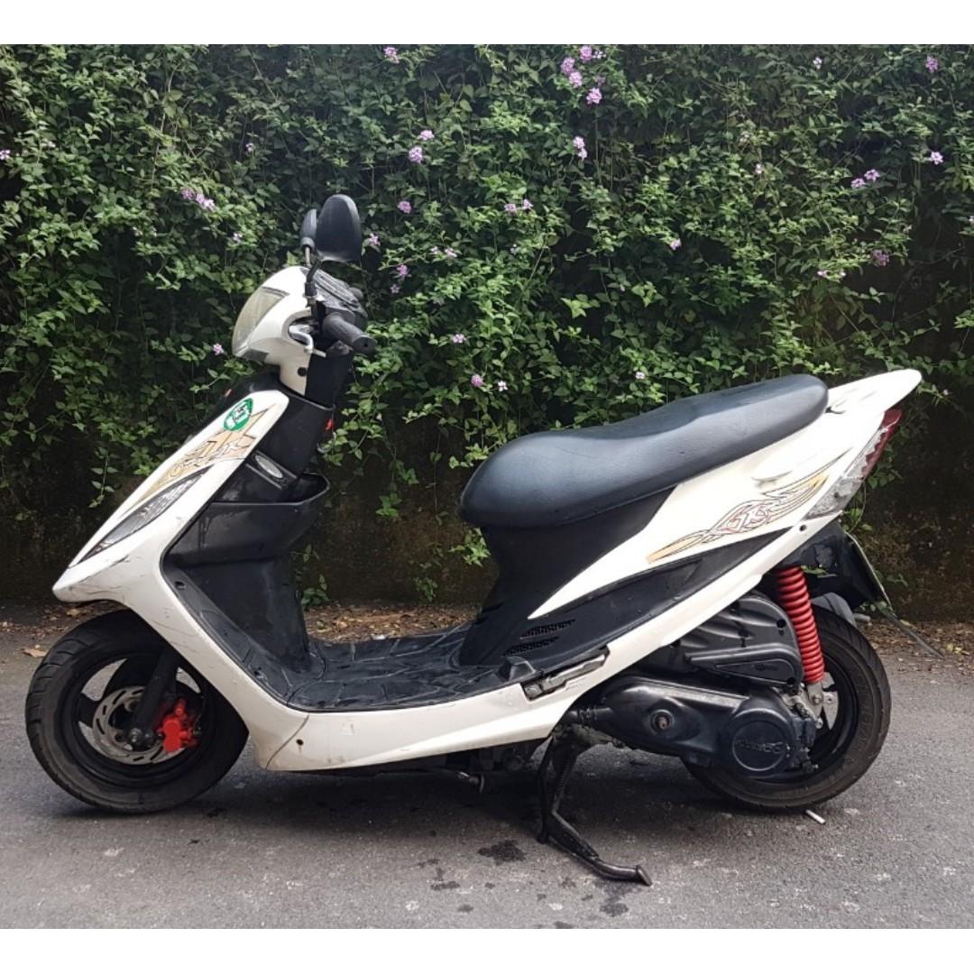 2004年 光陽 JR 100 新北 中永和 18歲分期 免頭款 二手 中古保固 舊車換新車, 機車, 二手機車在旋轉拍賣