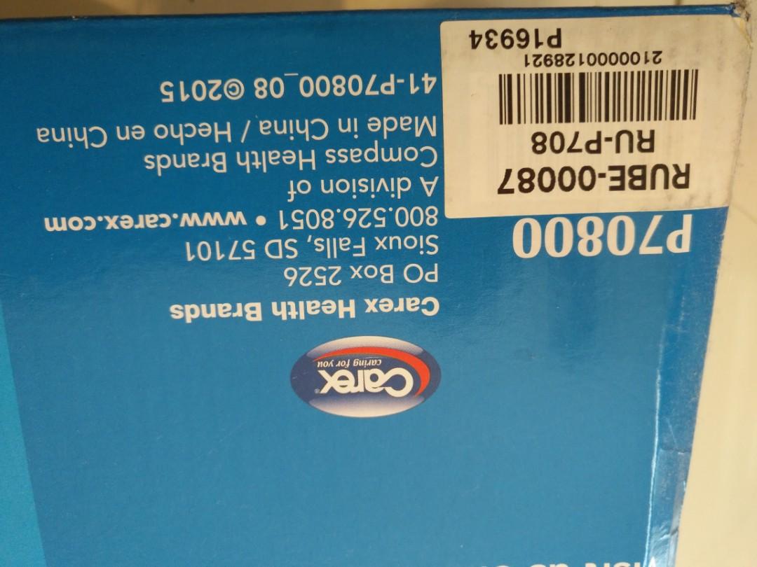 (全新) carex sitz bath 坐浴盆 緩解身體下部的不適和疼痛, 健康及營養食用品, 牙套，支撐器和保護器 Carousell