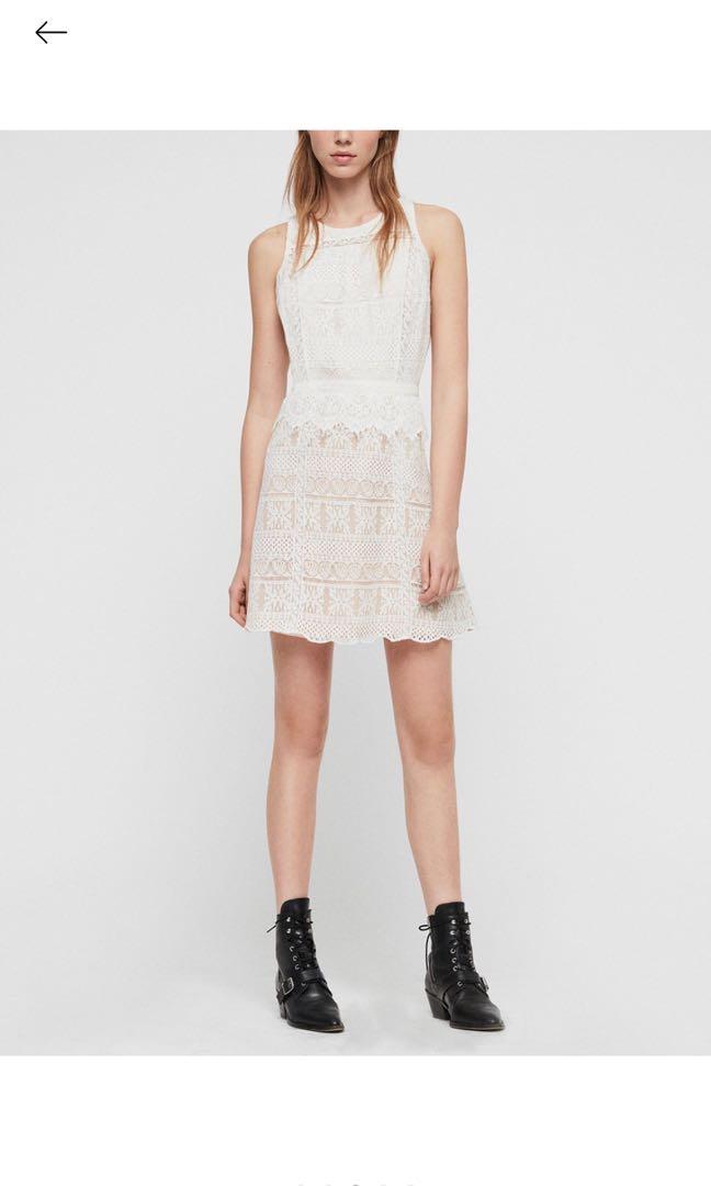 Authentic ALL SAINTS Melia lace dress Luxury Apparel on Carousell