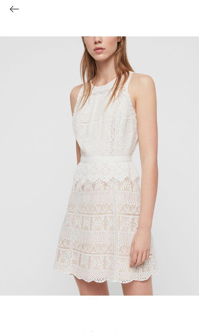 Authentic ALL SAINTS Melia lace dress Luxury Apparel on Carousell