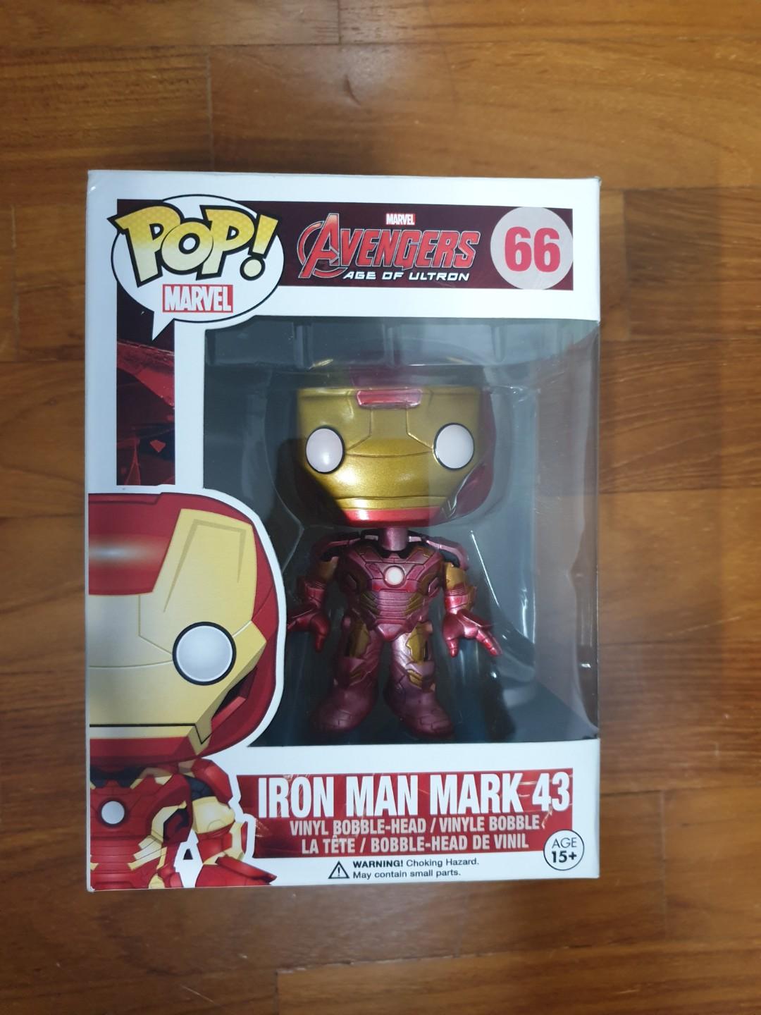 Avengers Age Of Ultron Iron Man Funko Pop Endgameyourexcess Toys Games Bricks Figurines On Carousell